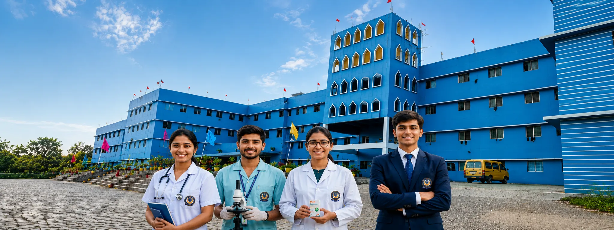 Best nursing college in Jharkhand — A.G. Group of Institutions students at Bokaro campus